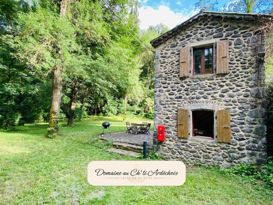Gite De Groupe - Domaine Au Ch'Ti Ardechois Rochessauve Exterior photo
